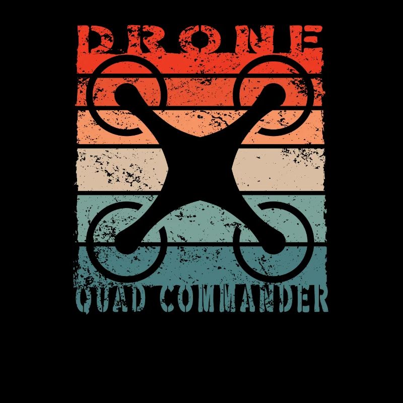 Drone quadricoptère rétro | Drones