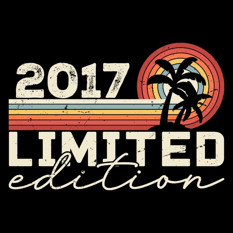 Vintage 2017 Cadeau Anniversaire 2017 Retro 2017