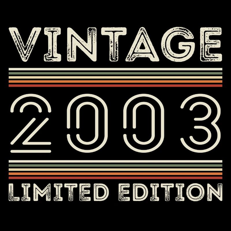 Vintage 2003 - Year 2003 Birthday Gift 2003