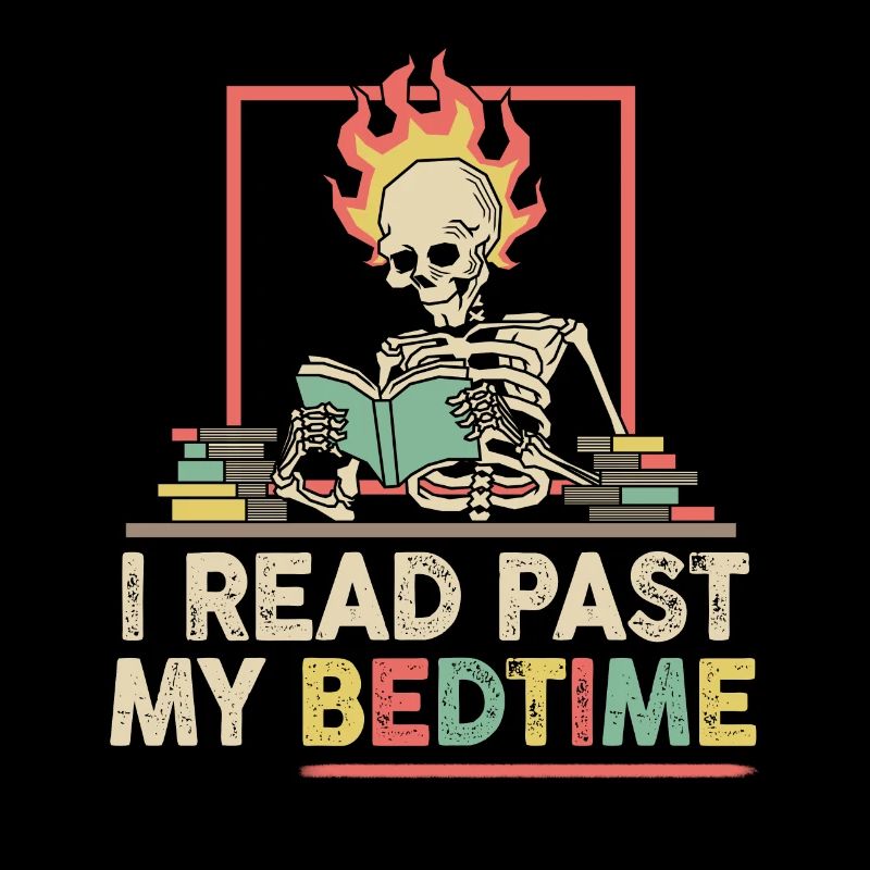 Je lis skeleton après le coucher