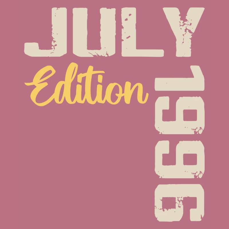 Juli 1996 Geburtstagsshirt Juli 1996