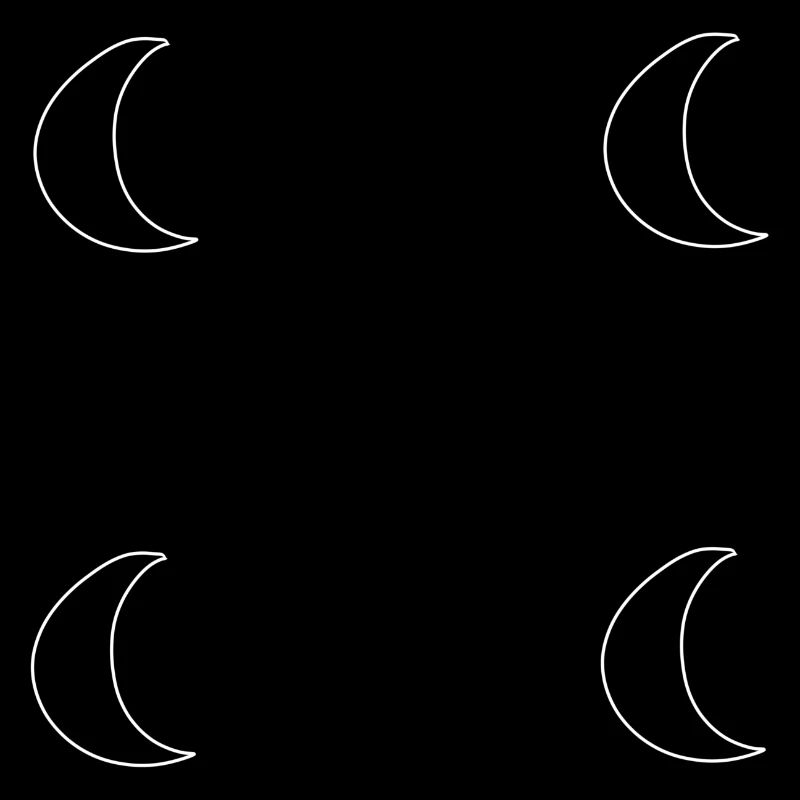 Moon Four Moons Planet Symbol