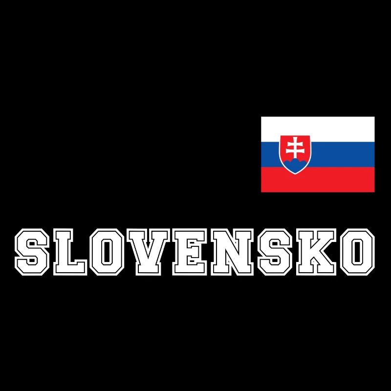 Slovakia jersey look - SLOVENSKO with flag flag