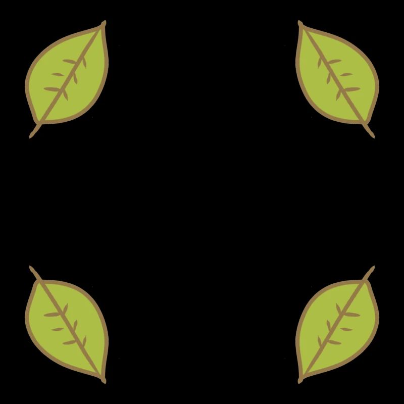 Leaf Leaves Frame Green Shape Nature