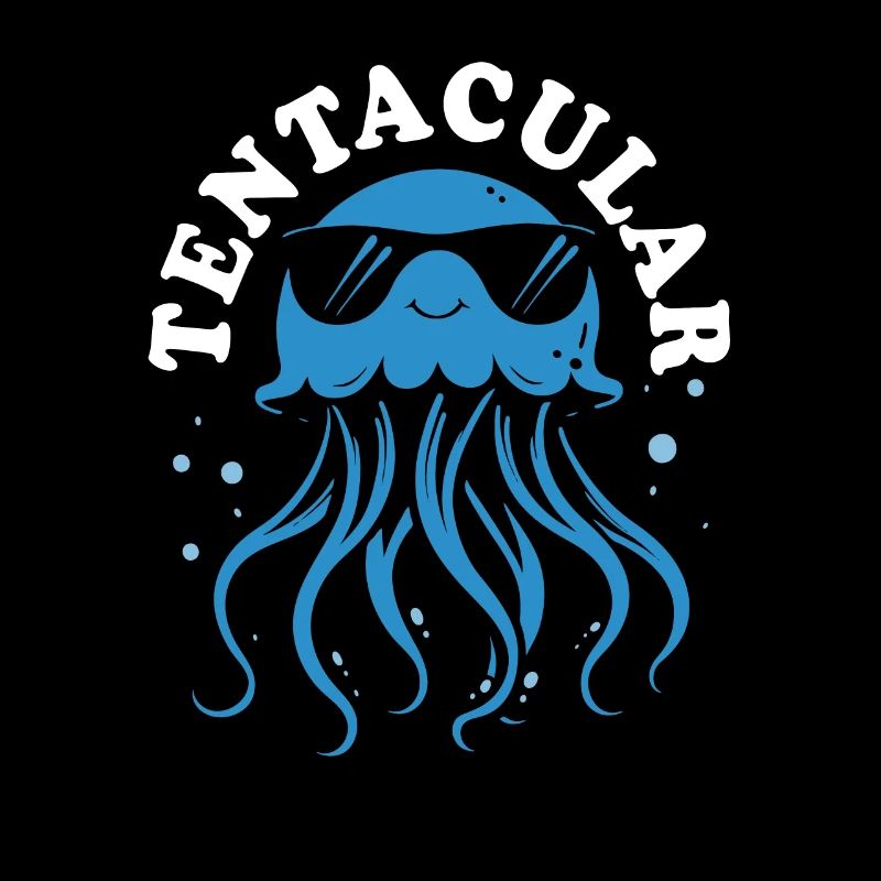 Tentacular - Jellyfish with tentacles, sea creatures