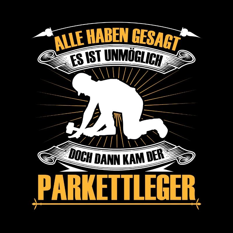 Parkettleger ist unmöglich Fliesenleger