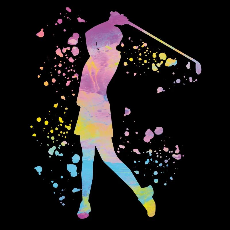 Golfer Colorsplash Kinder Miniaturgolf