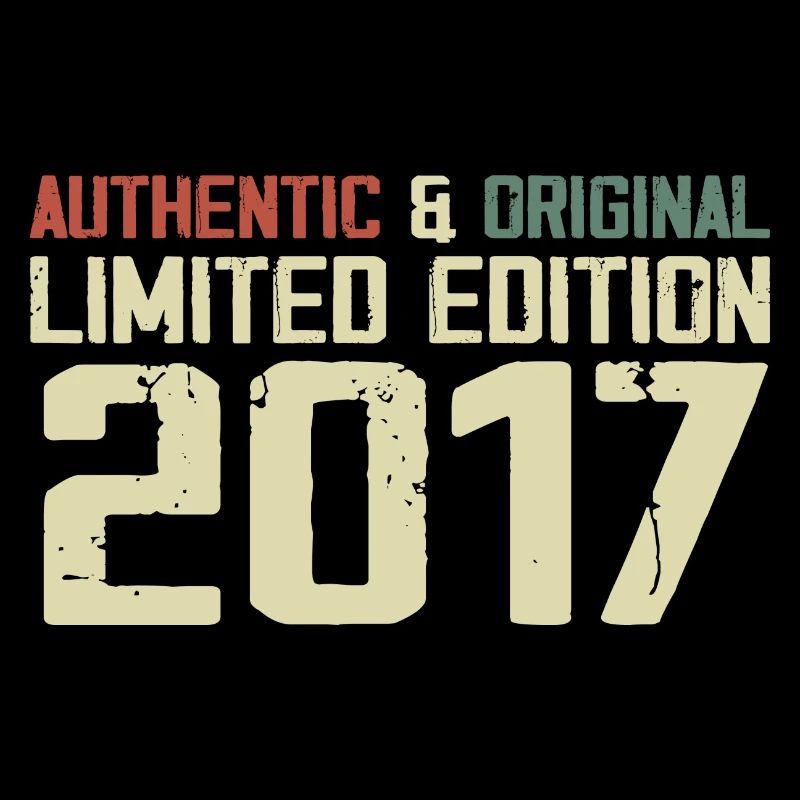 2017 Birthday Gift 2017 Vintage 2017 Retro