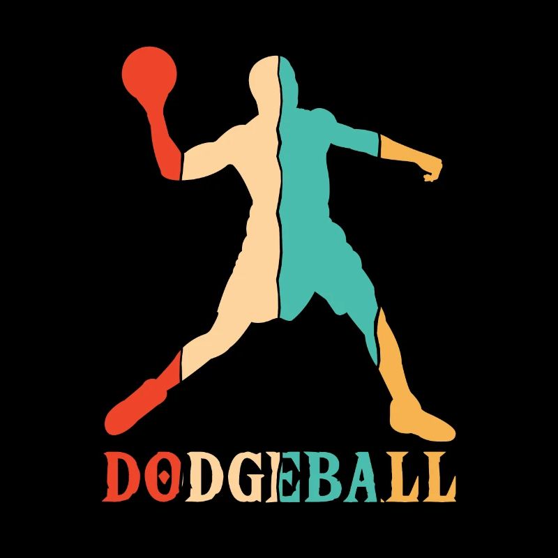 Retro Prisonball Team Game Player Dodgeball