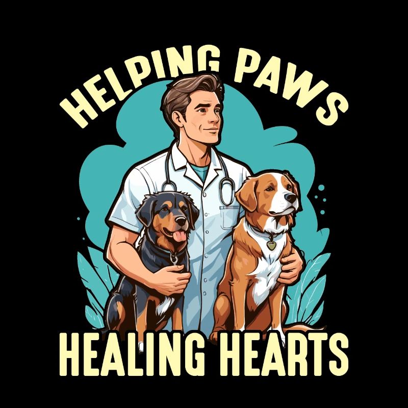 Veterinary Technician Helping Paws Animal Lover