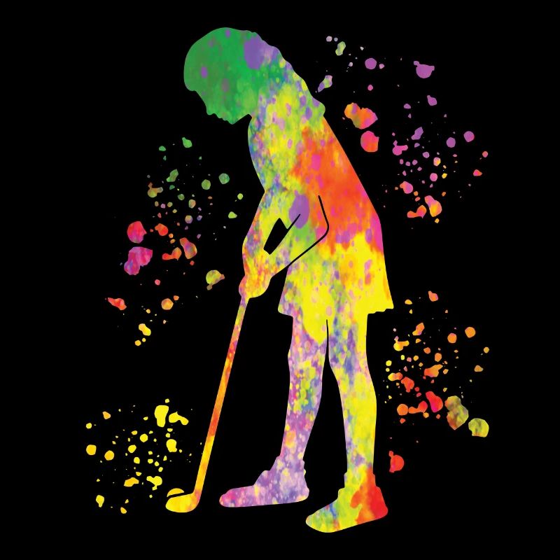 Golfer Colorsplash Kinder Miniaturgolf