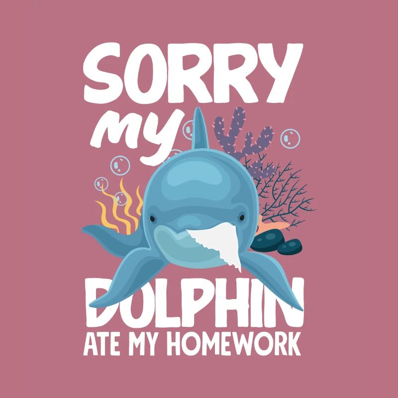 Mon dauphin a mangé mes devoirs