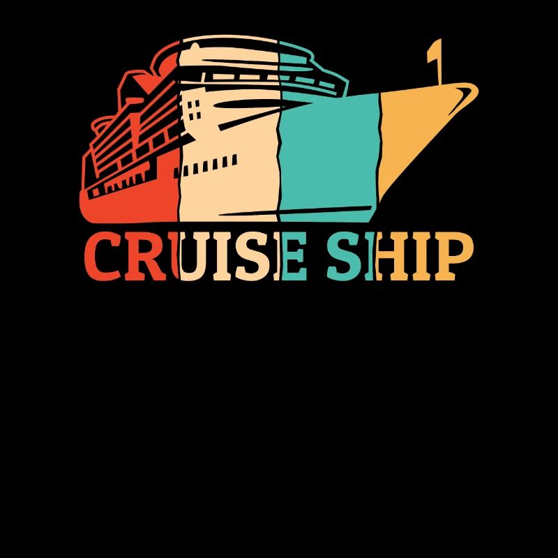 Bateau de croisière rétro Passager Passagers Passagers