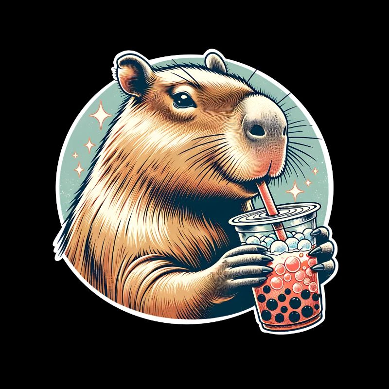 Capybara Bubble Tea