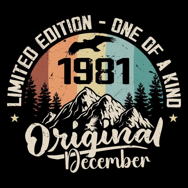 Anniversaire Décembre 1981 - Cadeau decembre 1981