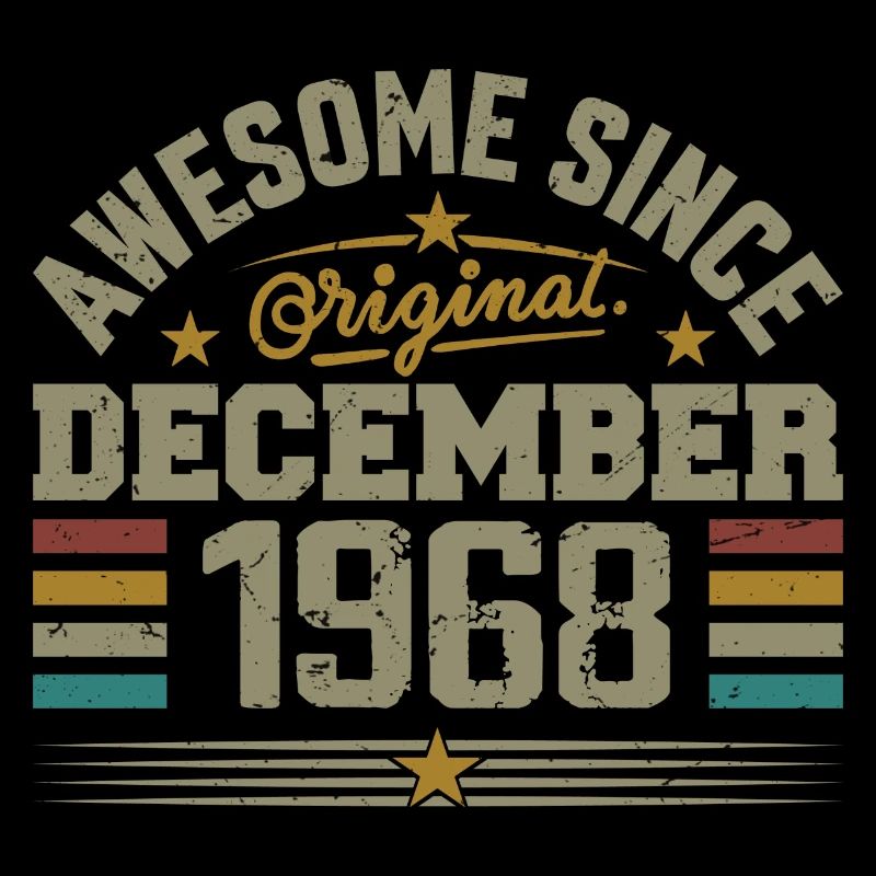December 1968 - December 1968 Birthday Gift