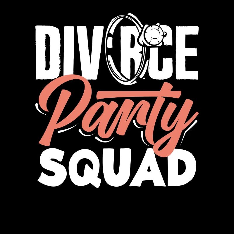 Scheidung Party Squad Feier Scheidung