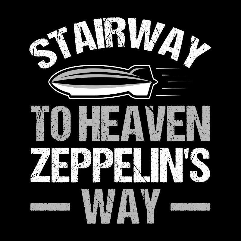 Dirigeable Zeppelin vintage 70 ans
