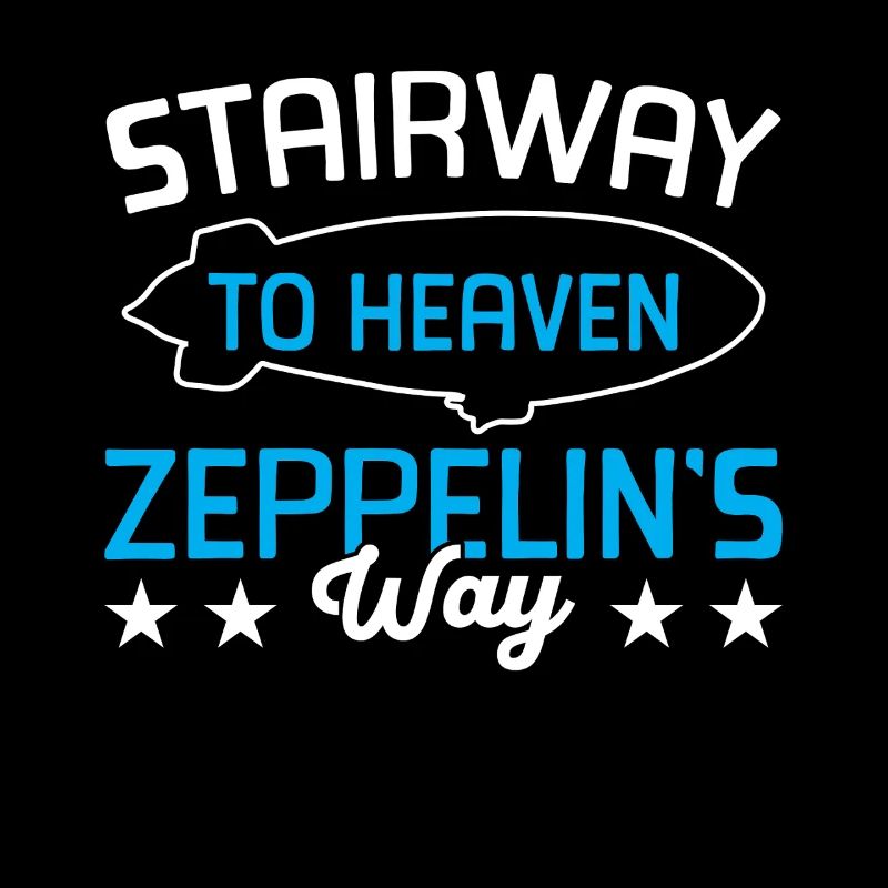 Dirigeable Zeppelin vintage 70 ans