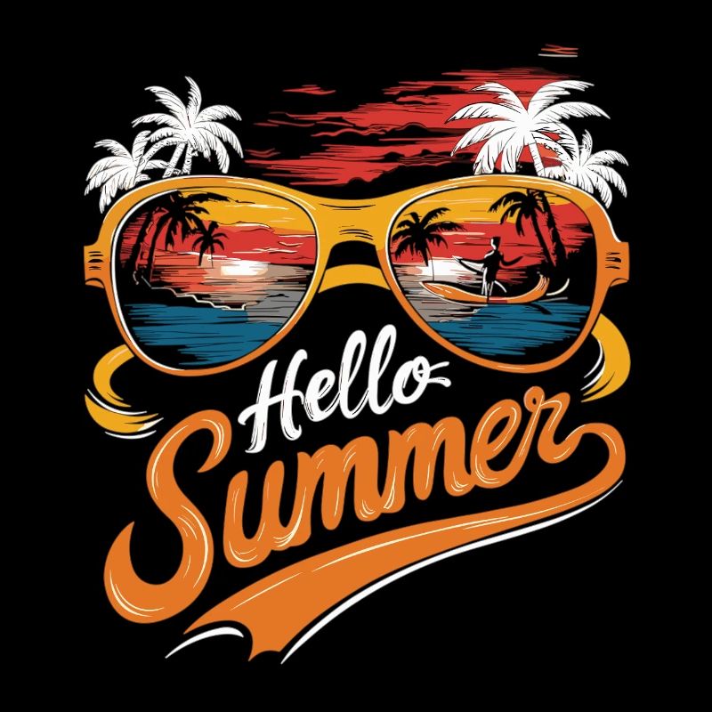 Hello Summer - Surfer et profiter du soleil