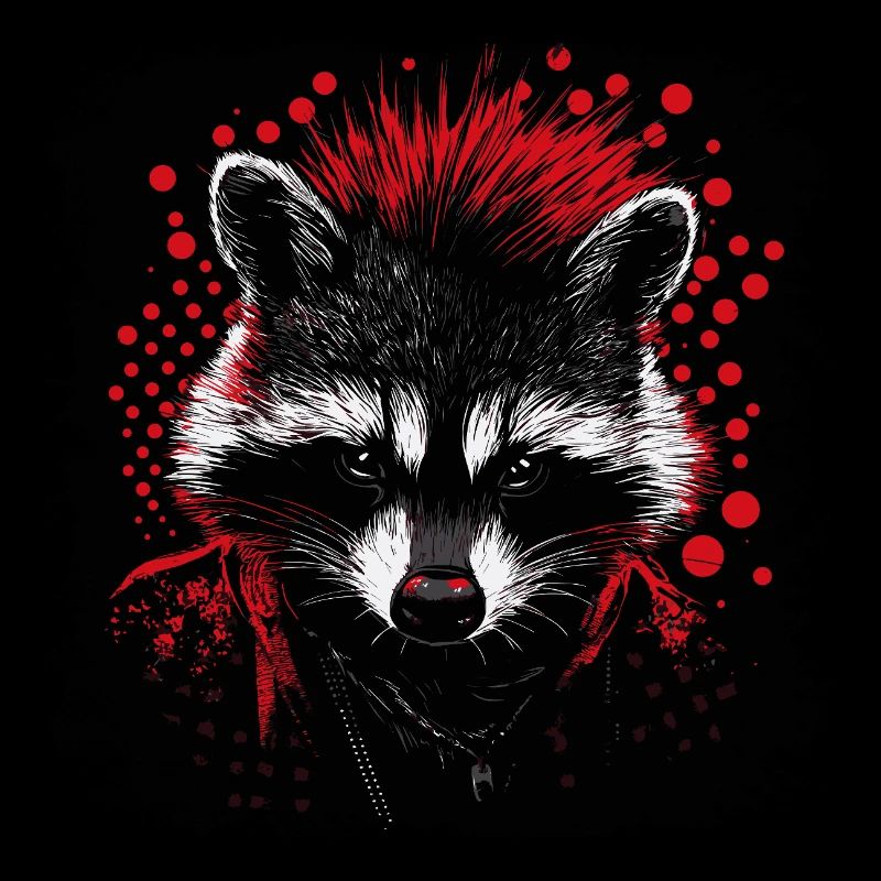 Punky Waschbär