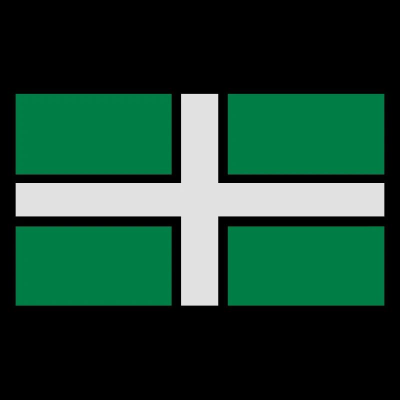 Saint Petroc's Flag - Flag of Devon