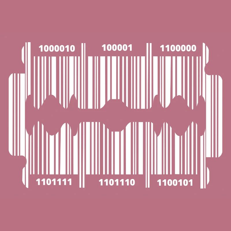 Lame de rasoir avec code