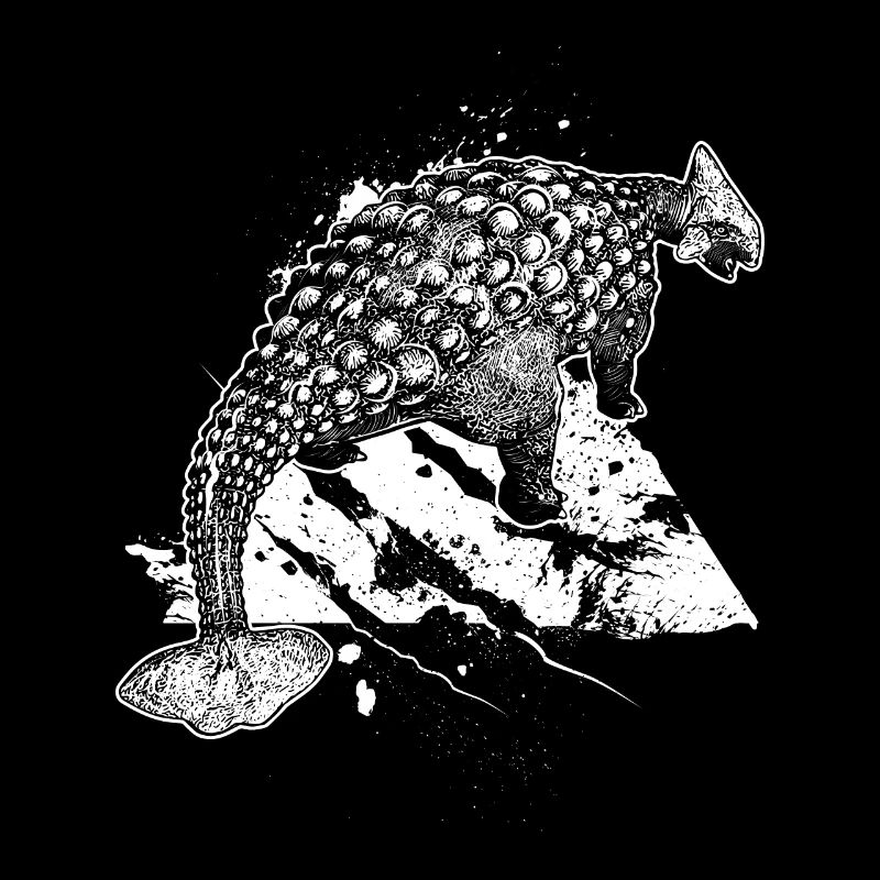 Ankylosaurus Dinosaurier Dinoliebe Reptil Urzeit