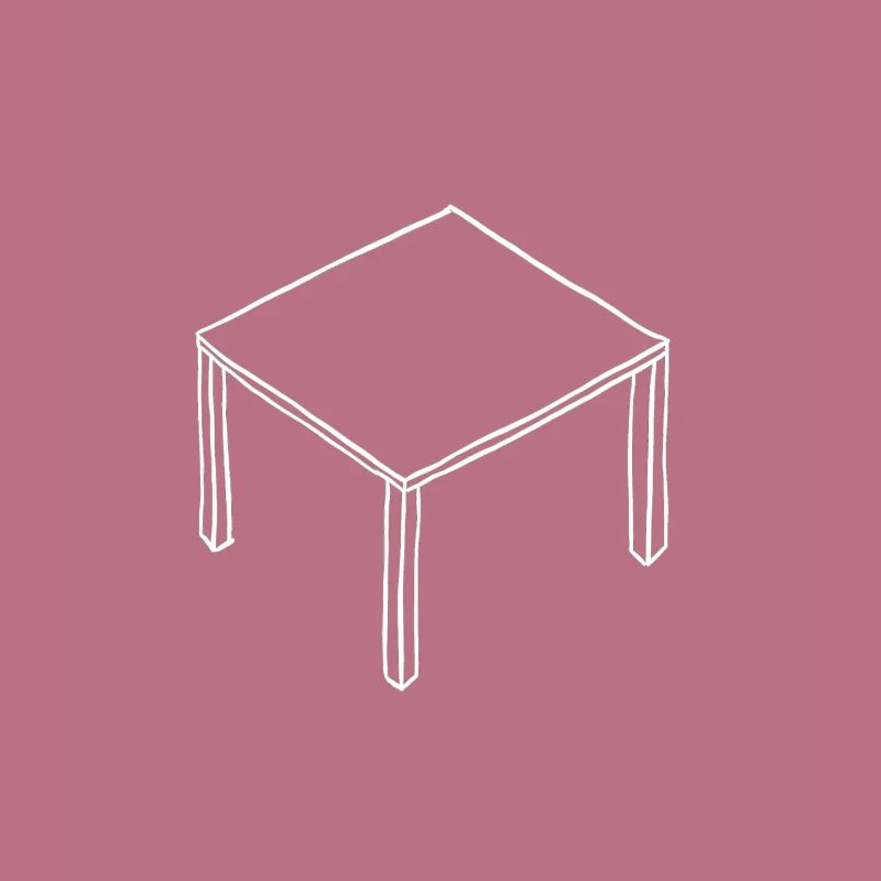 Table blanc