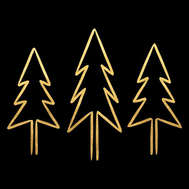 Sapin Or Optique Noël