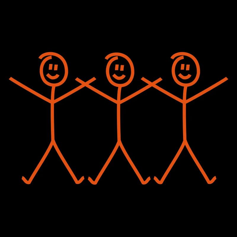 Stick man danse danse