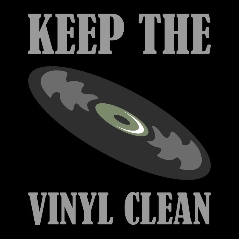 Schallplatte keep the vinyl clean