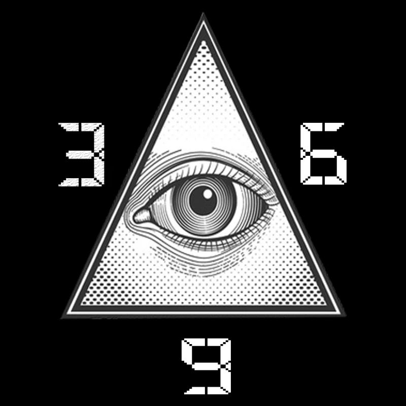 Pyramide All Seeing Eye 369
