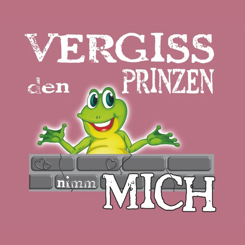 Frosch König textile Geschenkidee