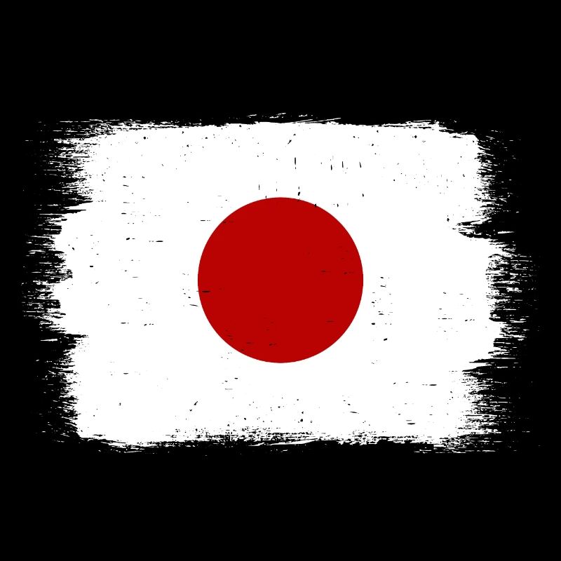 Drapeau du Japon utilisé Look Nihon Drapeau japonais