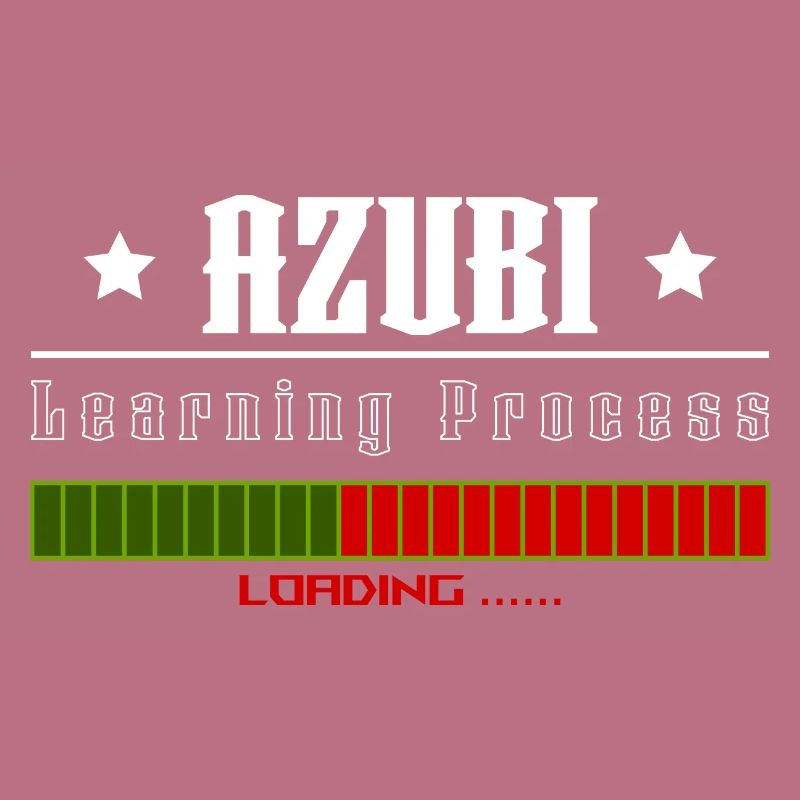 AZUBI learning process loading tshirt