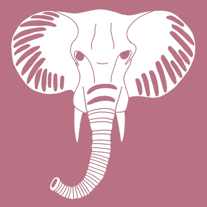 White elephant head