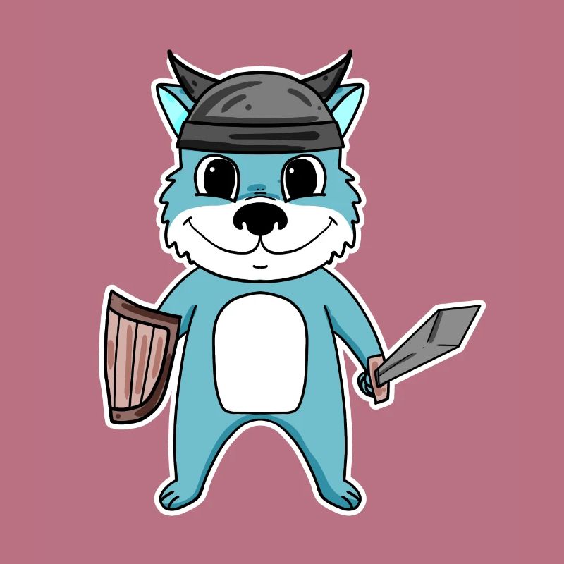 Wikinger Wolf