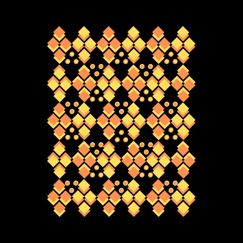 Abstract art geometric square geometric colored