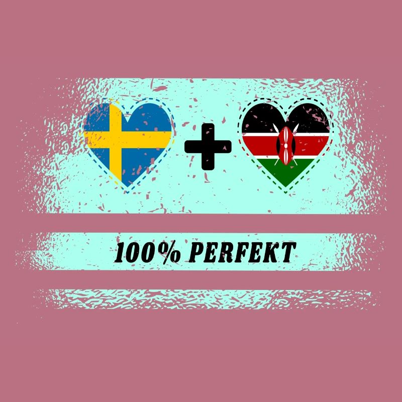 Kenya et Suède 100% Parfait / Cadeau