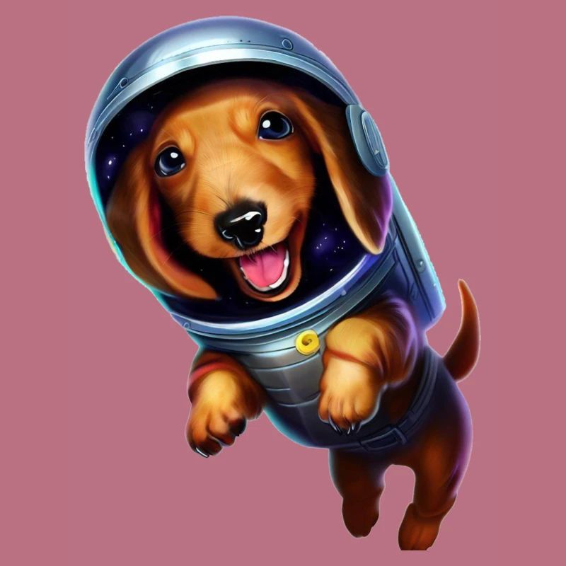 Teckel dans l’espace