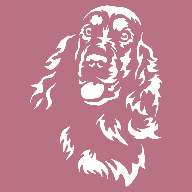 Cocker Spaniel Head "Black Edition"