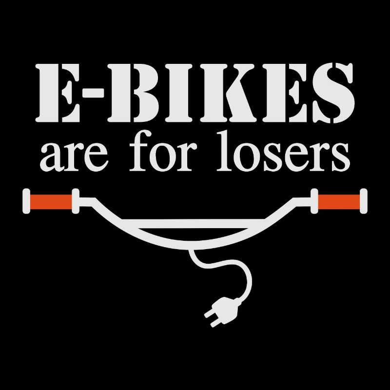Les vélos électriques sont pour les perdants