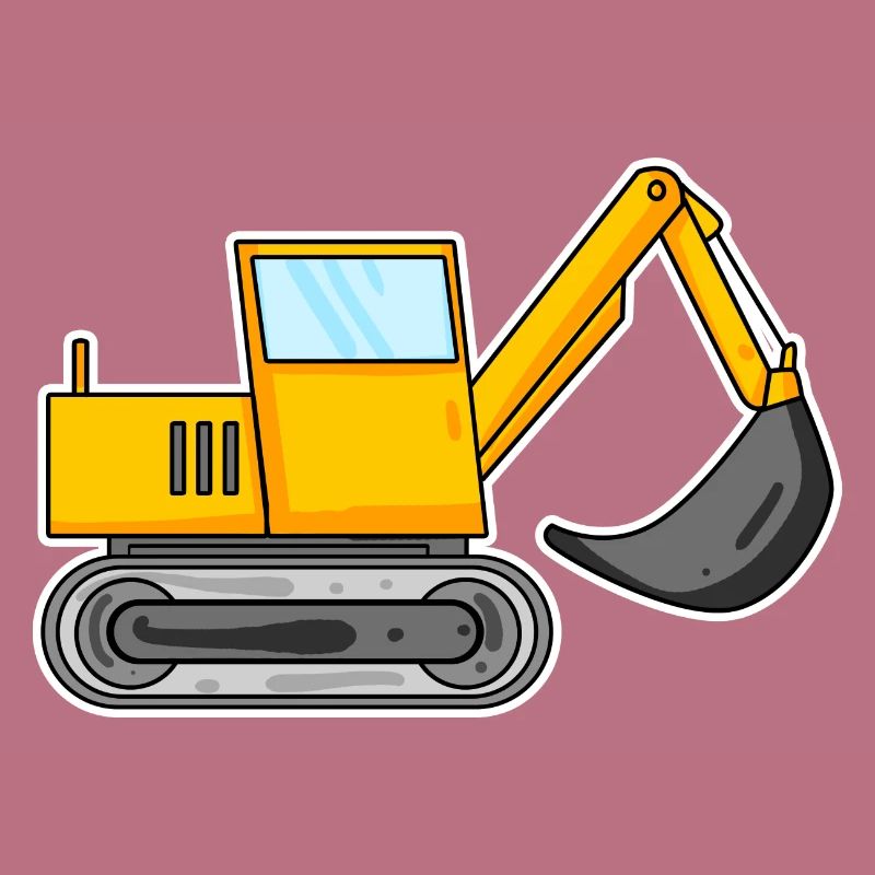 Bagger Baustelle Baggerfahrer