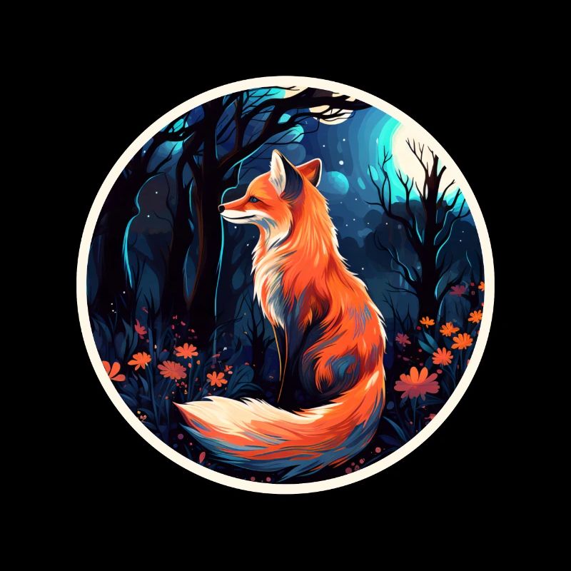 Pack animals: foxes, foxes, forest dwellers, forest animals