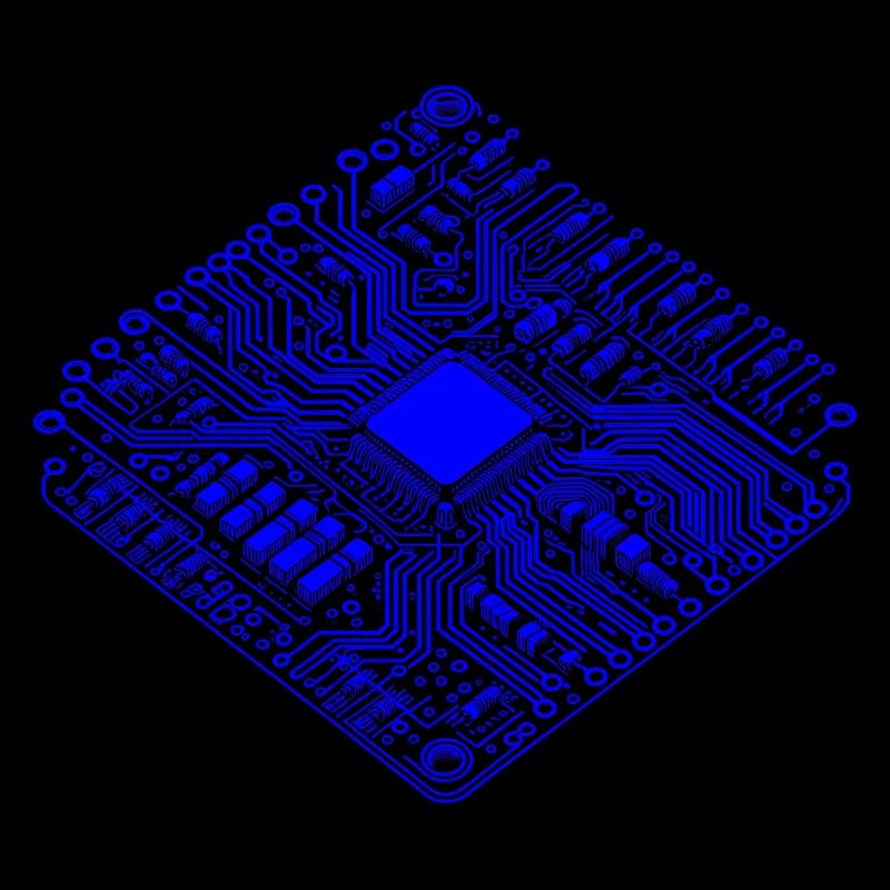 Anatomische CPU & Platine - Coole Informatiker