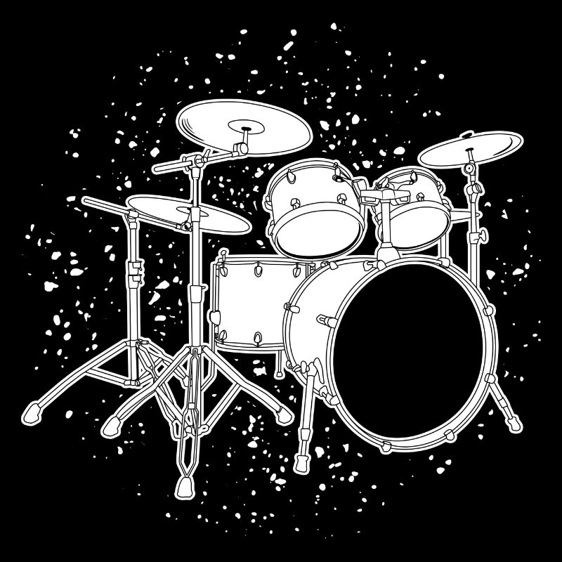 Dessin du kit de batterie