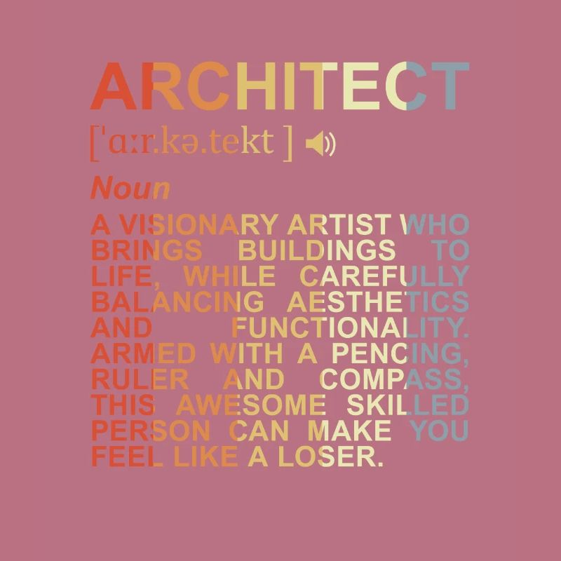 Architecte Explication des termes