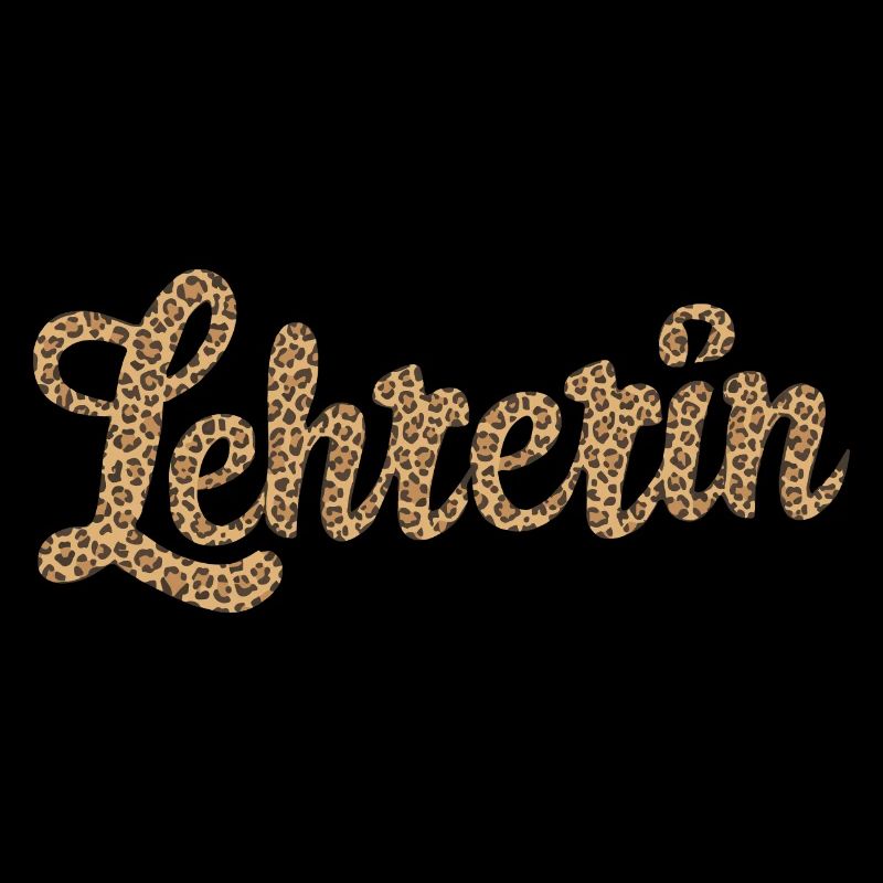 Lehrerin Leopard Trendy Lehrer-Geschenk Idee