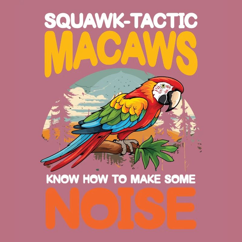 Squawk-Tastic Macaws Make Some Noise